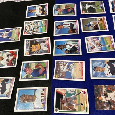 1990’s Mets and Indian’s Trading Cards.