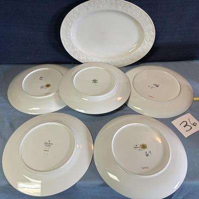 Vintage Plate Lot