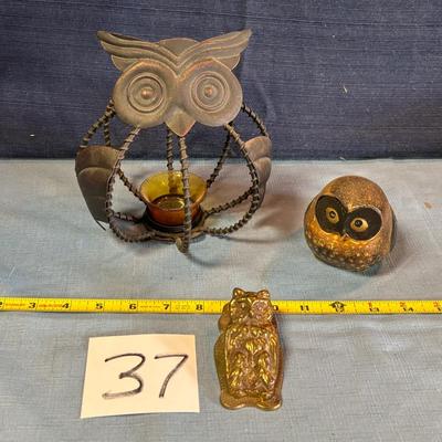 Owl Decor Lot