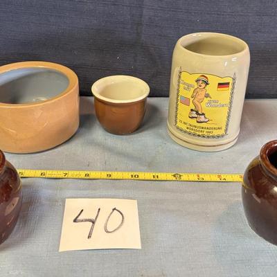 Pottery and Mug
