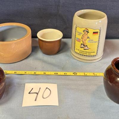 Pottery and Mug