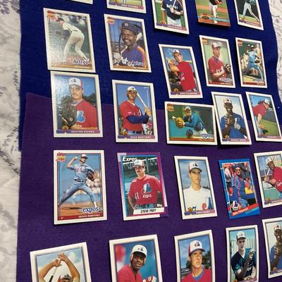 1990’s Trading Cards, Montreal Expos and Houston Astros.