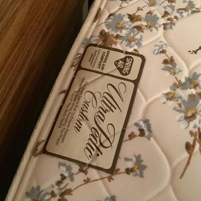 Twin bed 41"Headboad 18"footboard-two in this auction
