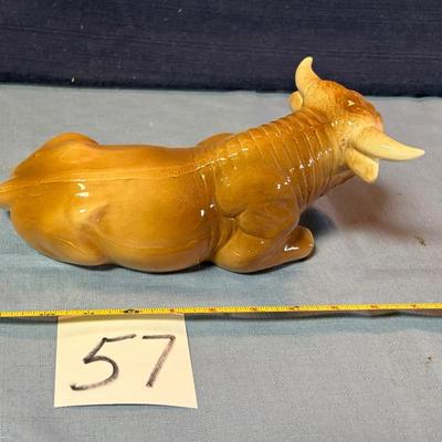 Vintage Ceramic Bull