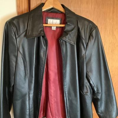 Women's Worthington leather jacket XL