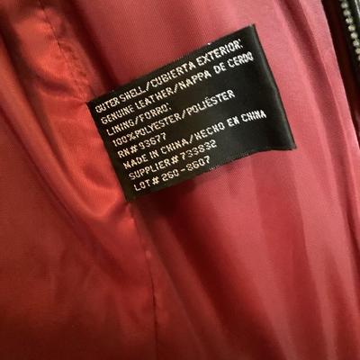 Women's Worthington leather jacket XL