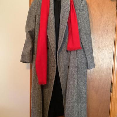 Women's wool trench coat size L