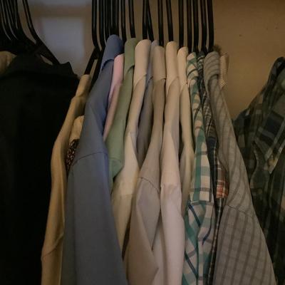 Men's shirt lot Chaps,etc