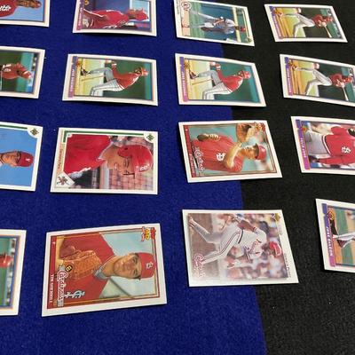 St. Louis Cardinals. 1990’s Trading Cards.