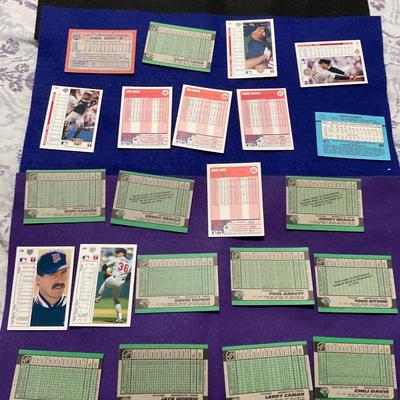 Minnesota Twins, 1990’s Trading Cards.
