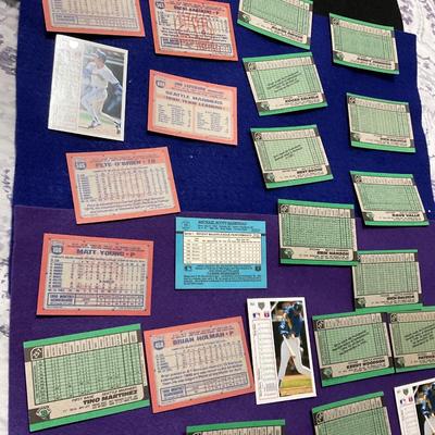 Seattle Mariners Trading Cards,1990’s.