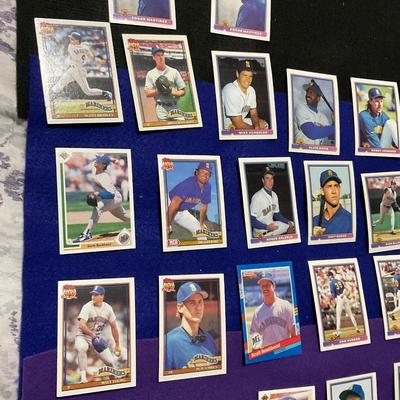Seattle Mariners Trading Cards,1990’s.