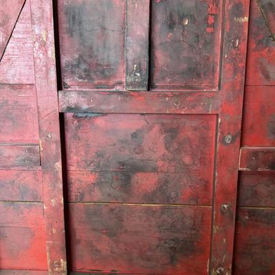Asian Carved and Gilded Wooden Panel (B3-DZ)