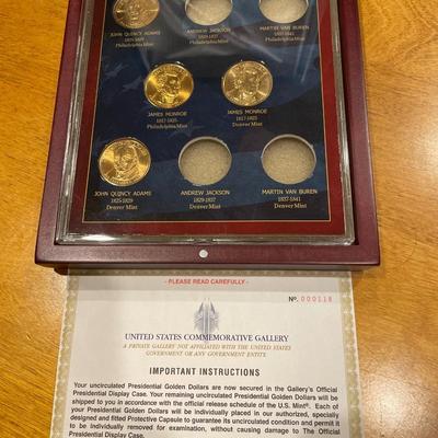 3 sets of 2008 US Presidential Dollars