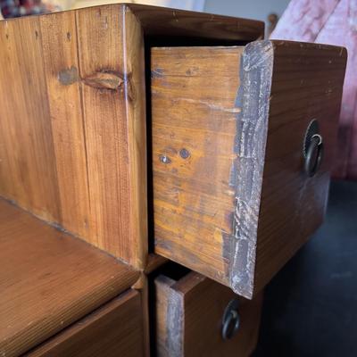Japanese Tansu Staircase Cabinet (B3-DZ)