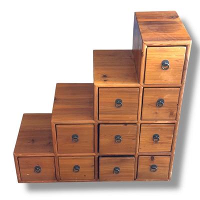 Japanese Tansu Staircase Cabinet (B3-DZ)