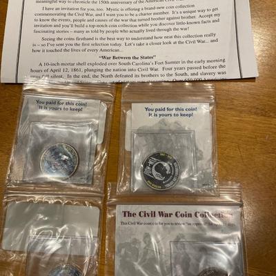 4 collectors coins