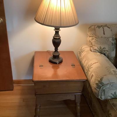 Vintage 2 Dough box end tables-22"H 20"L 25"depth