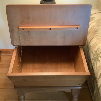 Vintage 2 Dough box end tables-22"H 20"L 25"depth