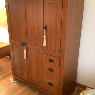 cabinet/desk 62"H 48"L 21"depth