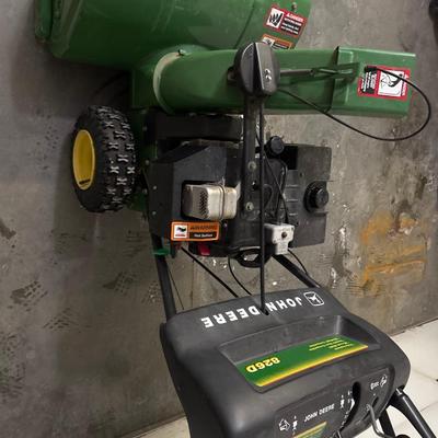 John Deere 826D push snow blower