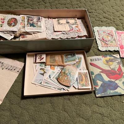 Vintage Valentines and other cards