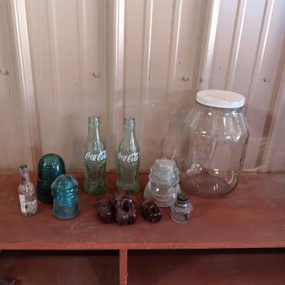 OLDER GLASS ITEMS
