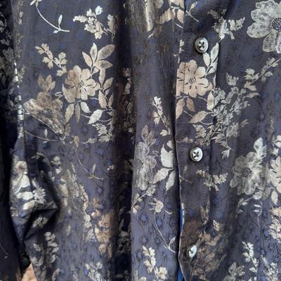 Tommy Hilfiger, Viscontt Black, Polo Ralph Lauren, and Other Button-Ups - Men’s Sizes M-L (B3-DZ)