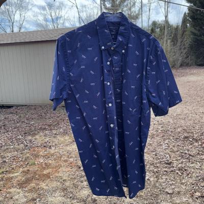 Tommy Hilfiger, Viscontt Black, Polo Ralph Lauren, and Other Button-Ups - Men’s Sizes M-L (B3-DZ)