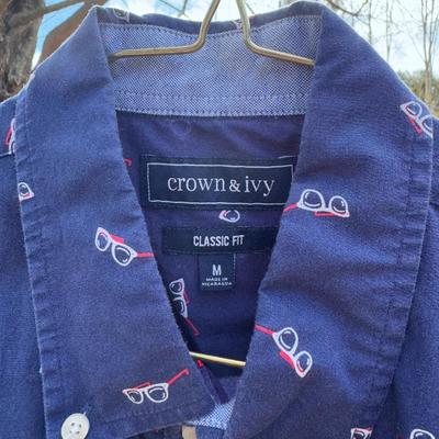 Tommy Hilfiger, Viscontt Black, Polo Ralph Lauren, and Other Button-Ups - Men’s Sizes M-L (B3-DZ)