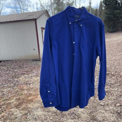 Tommy Hilfiger, Viscontt Black, Polo Ralph Lauren, and Other Button-Ups - Men’s Sizes M-L (B3-DZ)