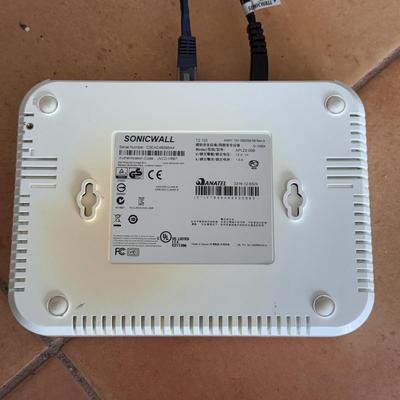 Ubiquiti Unifi AP Wireless Access Point Extender, SonicWALL Network Security Appliance & Arris Motorola DCX3220e Cable TV Box (B3-DZ)
