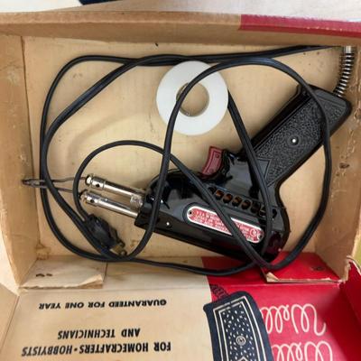 1151 Staple Gun, Soldering Gun & Tool Box