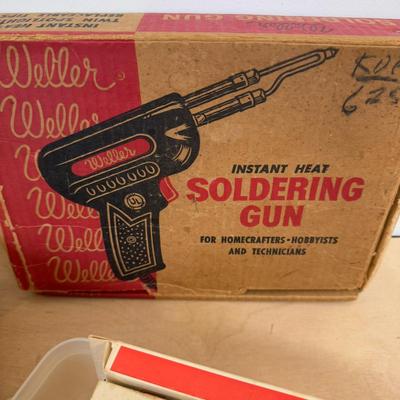 1151 Staple Gun, Soldering Gun & Tool Box