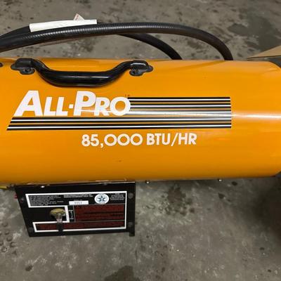 All-Pro 85,000 BTU heater