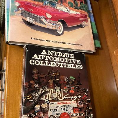 3 classic Cars hardcover books