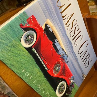 3 classic Cars hardcover books