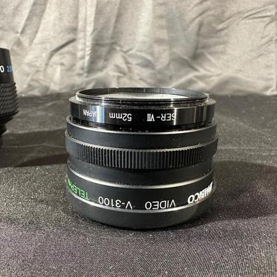 Set of 3 Ambico Camera Lenses