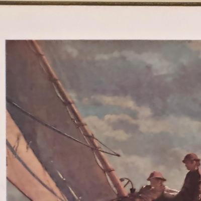 Artwork, National Gallery of Art Washington DC, Winslow Homer (1836-1910). Breezing up