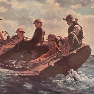 Artwork, National Gallery of Art Washington DC, Winslow Homer (1836-1910). Breezing up