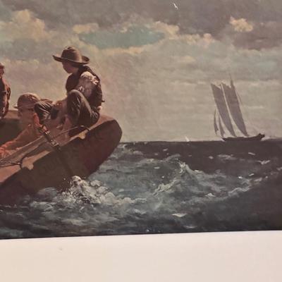 Artwork, National Gallery of Art Washington DC, Winslow Homer (1836-1910). Breezing up
