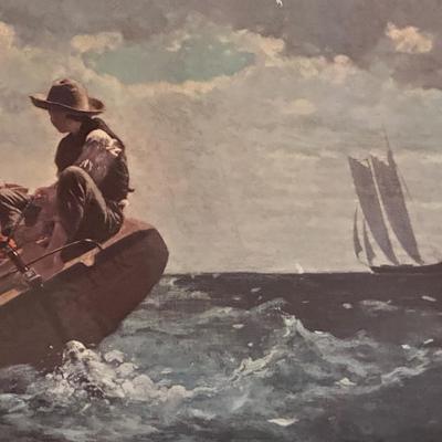 Artwork, National Gallery of Art Washington DC, Winslow Homer (1836-1910). Breezing up
