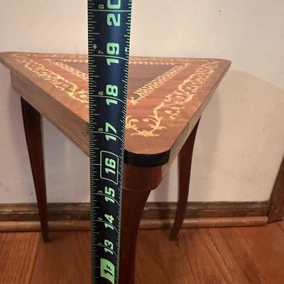 Vintage Music Box Side Table