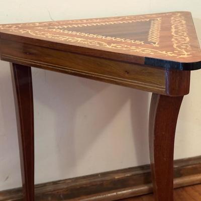 Vintage Music Box Side Table