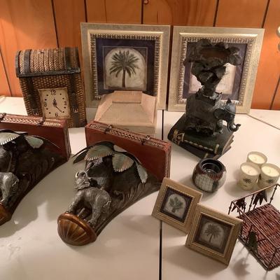 Elephant decor lot