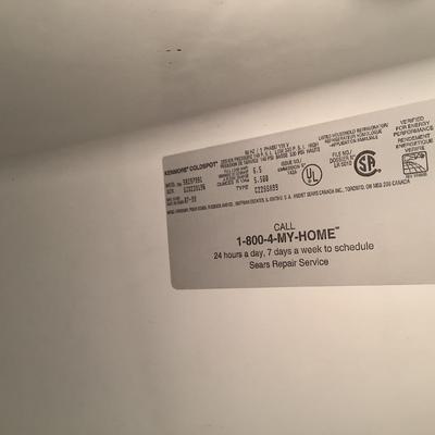 Kenmore refrigerator