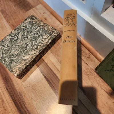 2 Books Don Quixote, Picturesque Washington Pen & Pencil Sketches 1888