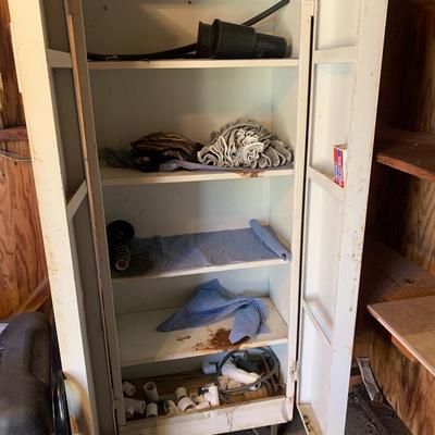 metal cabinet 67"H 24"L 14"depth