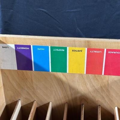 Decorative Filing Storage Wooden Box