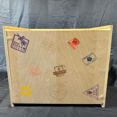 Decorative Filing Storage Wooden Box